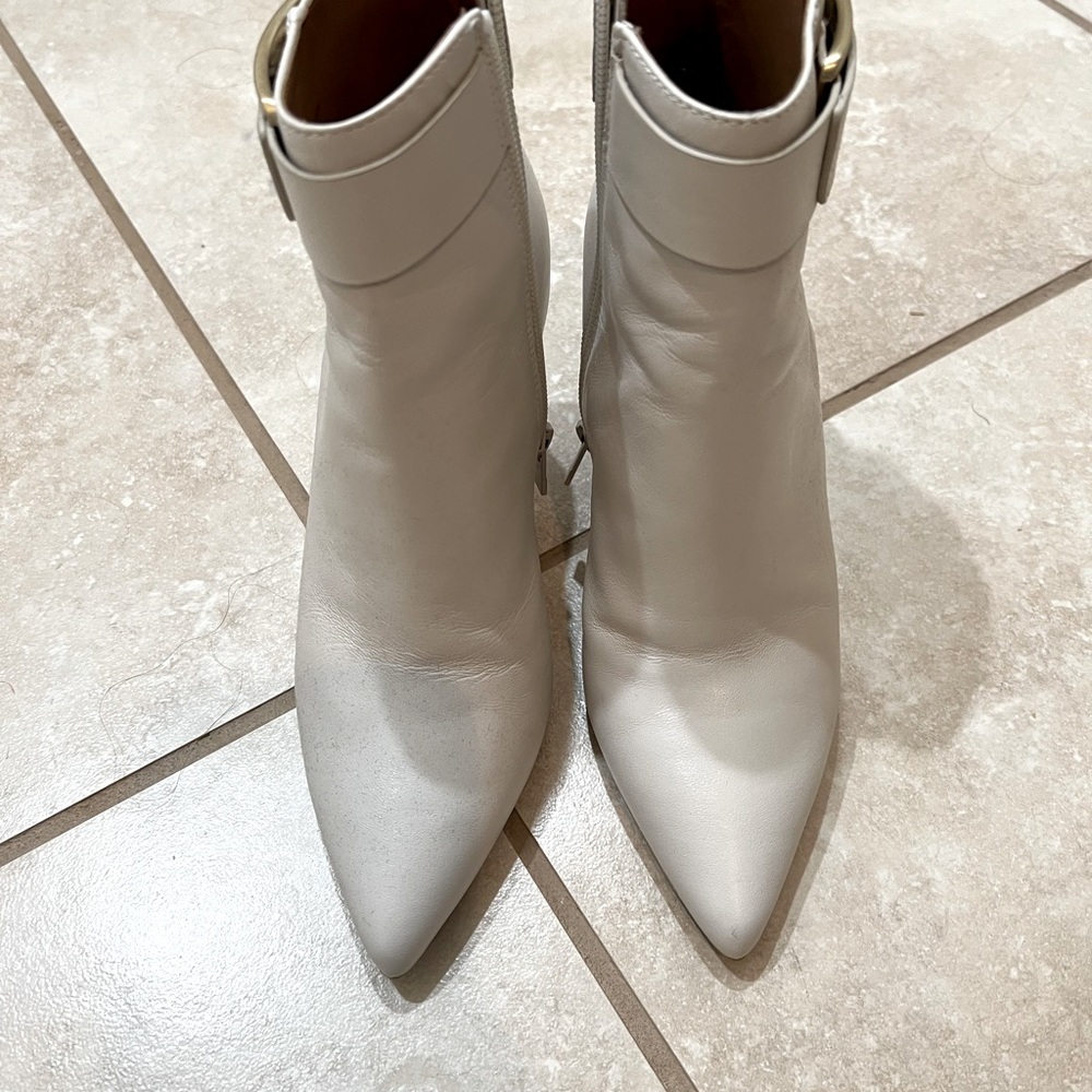 Calvin Klein  leather off white, cream color